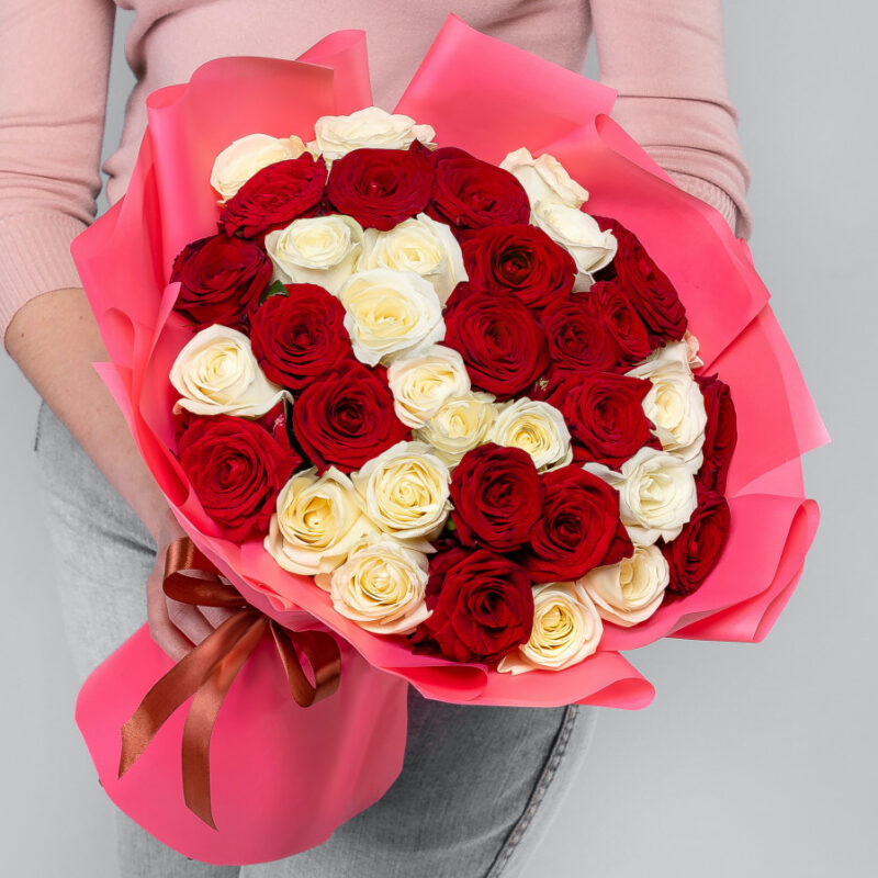 Красно-Белые Розы